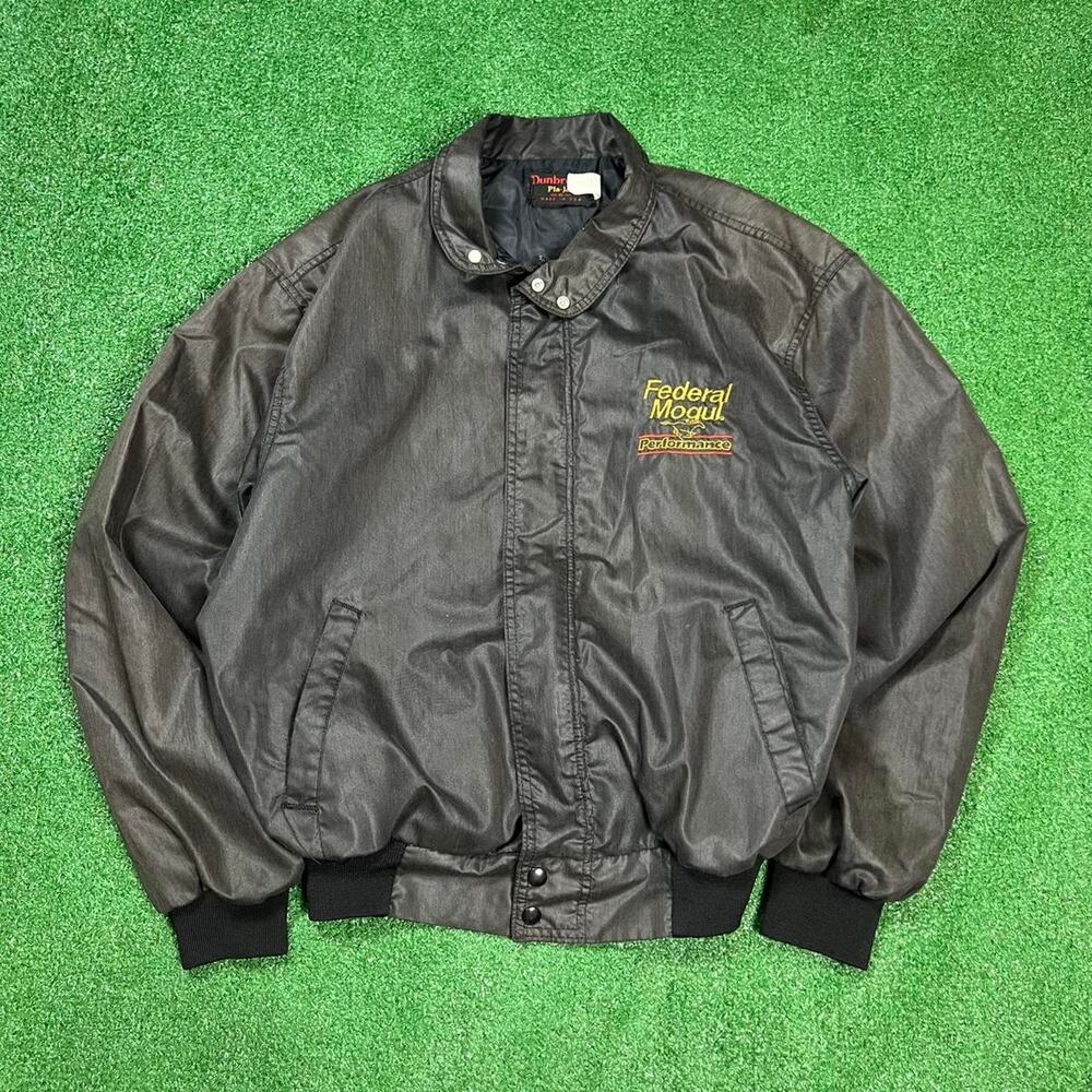 Vintage 80s Federal Mogul Jacket Dunbrooke Pla-Jac Workwear Bomber USA Mens L